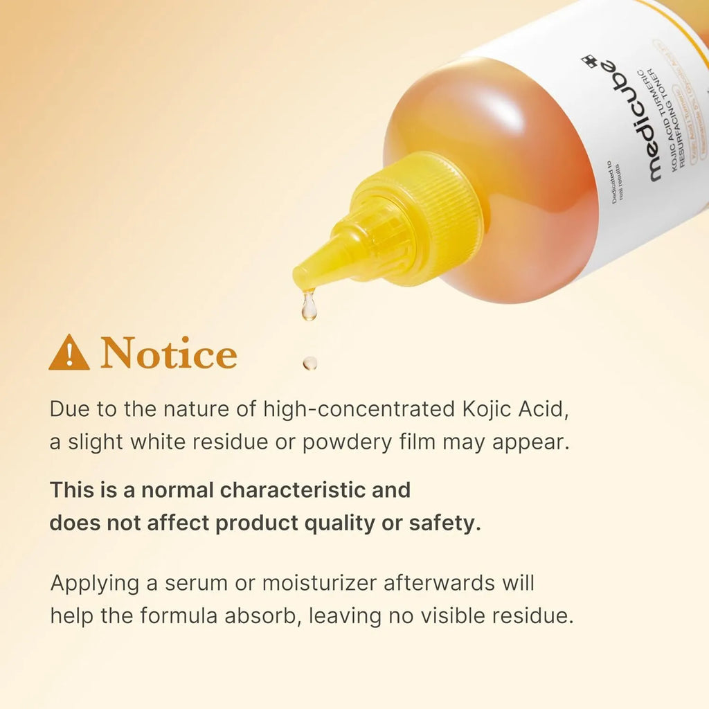 Tónico Kojic Acid Turmeric Resurfacing Toner Medicube