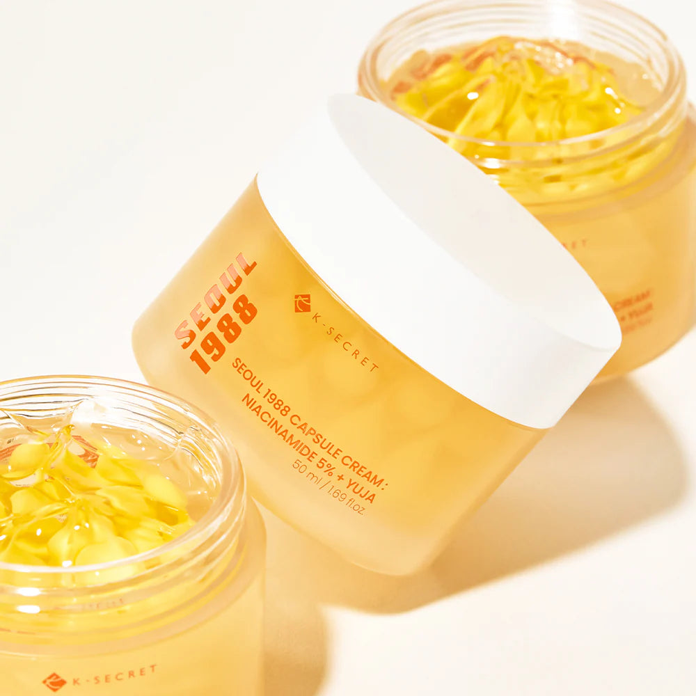 Crema Seoul 1988 Capsule Cream : Niacinamide 5% + Yuja K-Secret Imagen principal del producto