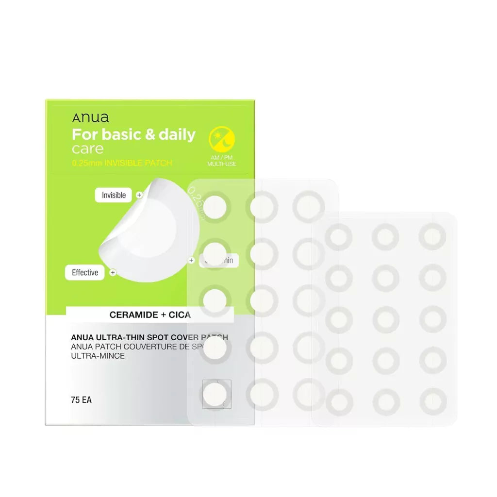 Parches Anua Ultra- Thin Spot Cover Patch X 75 Unds.