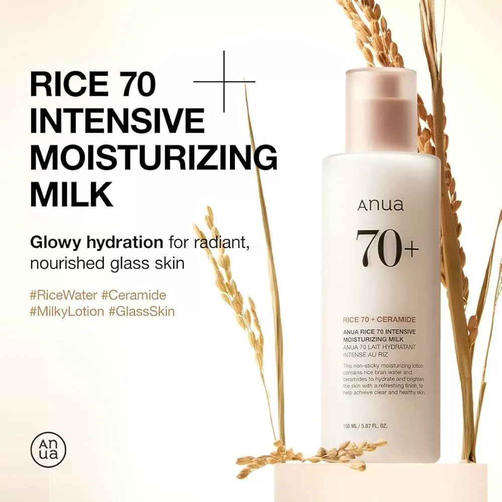 Hidratante Rice 70 Intensive Moisturizing Milk Anua Imagen secundaria del producto