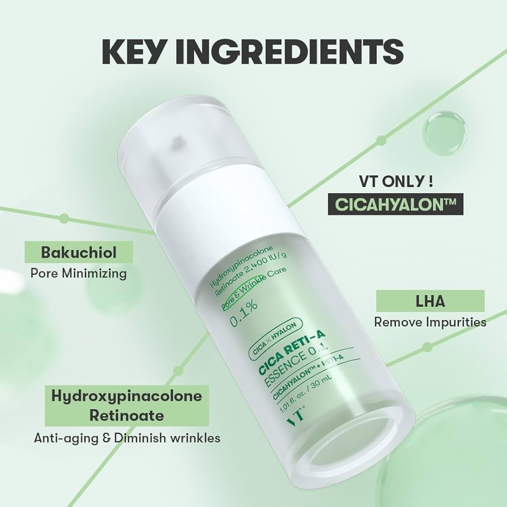 Vt Cica Reti-A Essence 0.1 Vt Cosmetics
