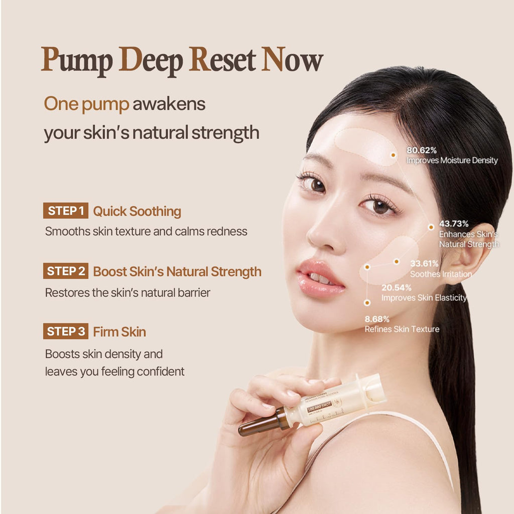 Esencia Salmon Caring Newpair PDRN Booster 100,000 shot essence Heveblue