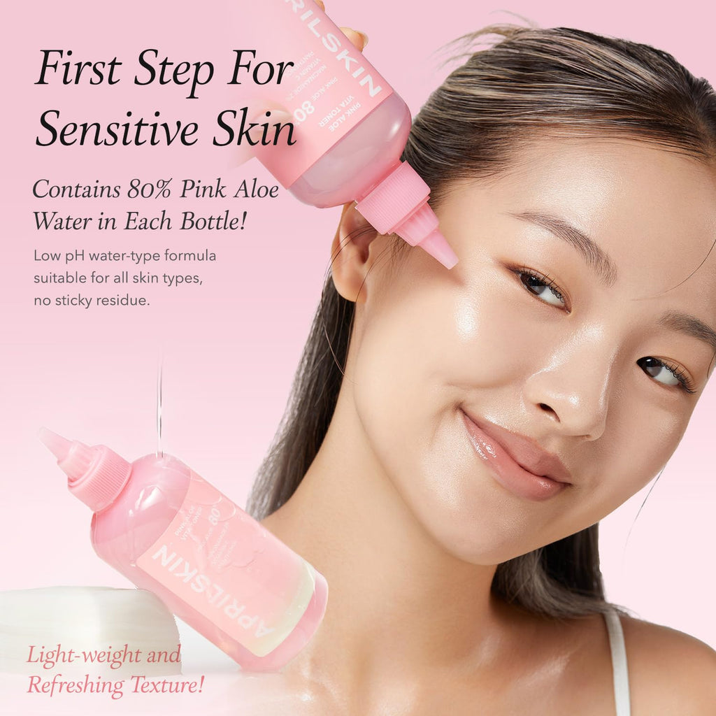 Tónico Pink Aloe Vita Toner 80% Aprilskin
