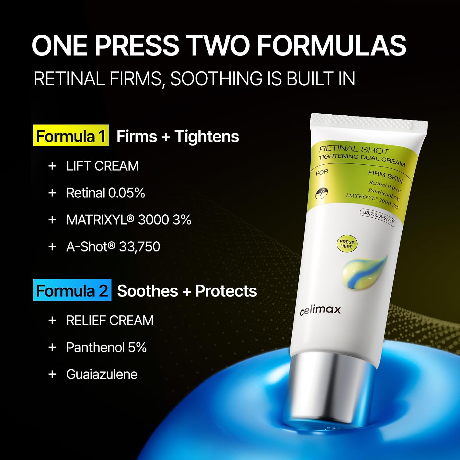 Crema The Vita-A Retinal Shot Tightening Dual Cream Celimax Imagen secundaria del producto