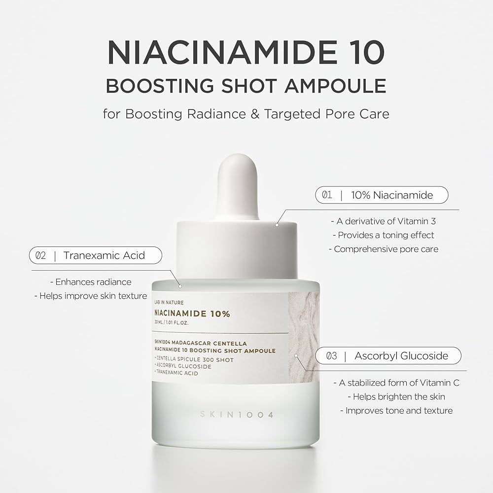 Ampolla Niacinamide 10% Boosting Shot Ampoule Skin1004 (30Ml)