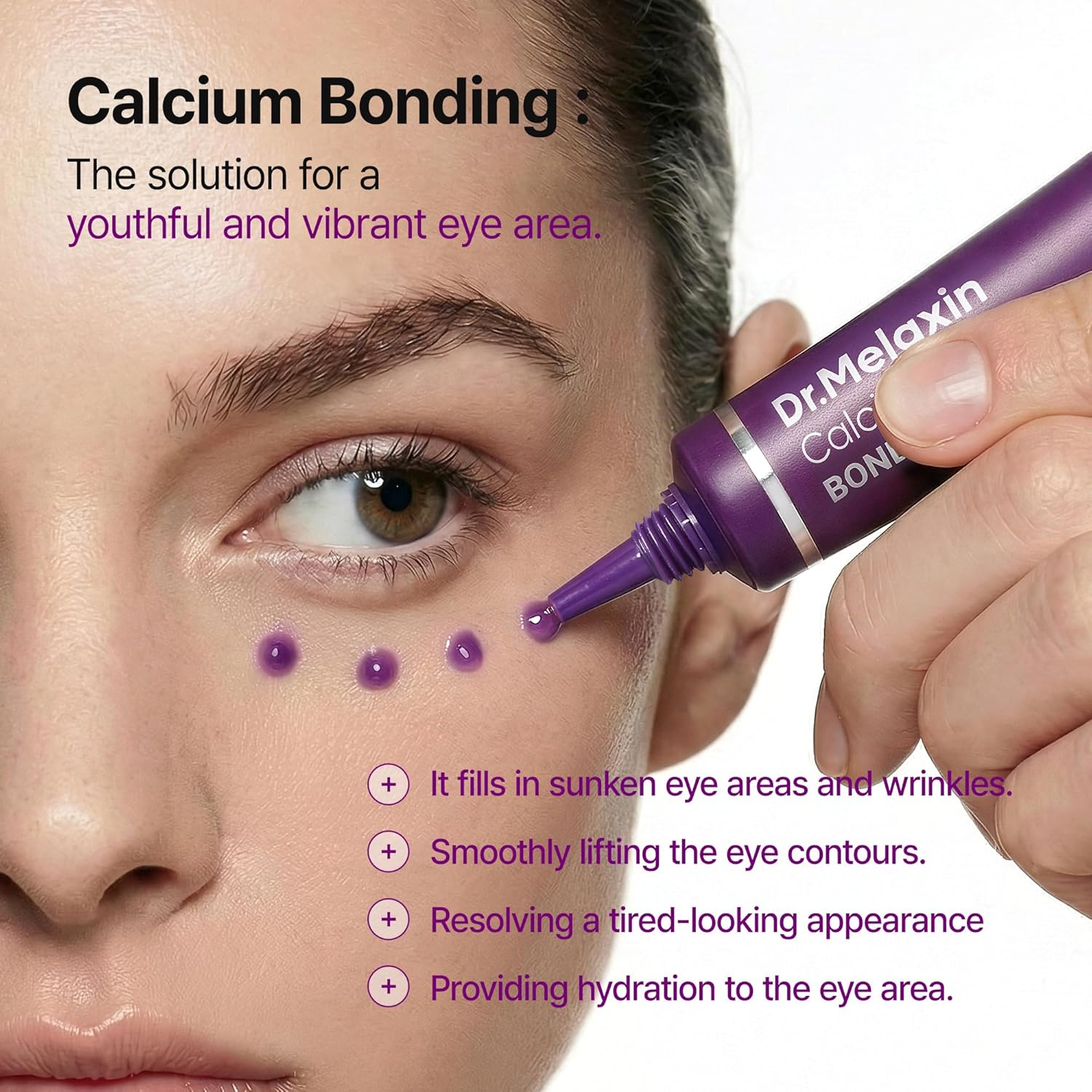 Contorno de Ojos Calcium Bonding Eye Cream Dr. Melaxin Imagen secundaria del producto