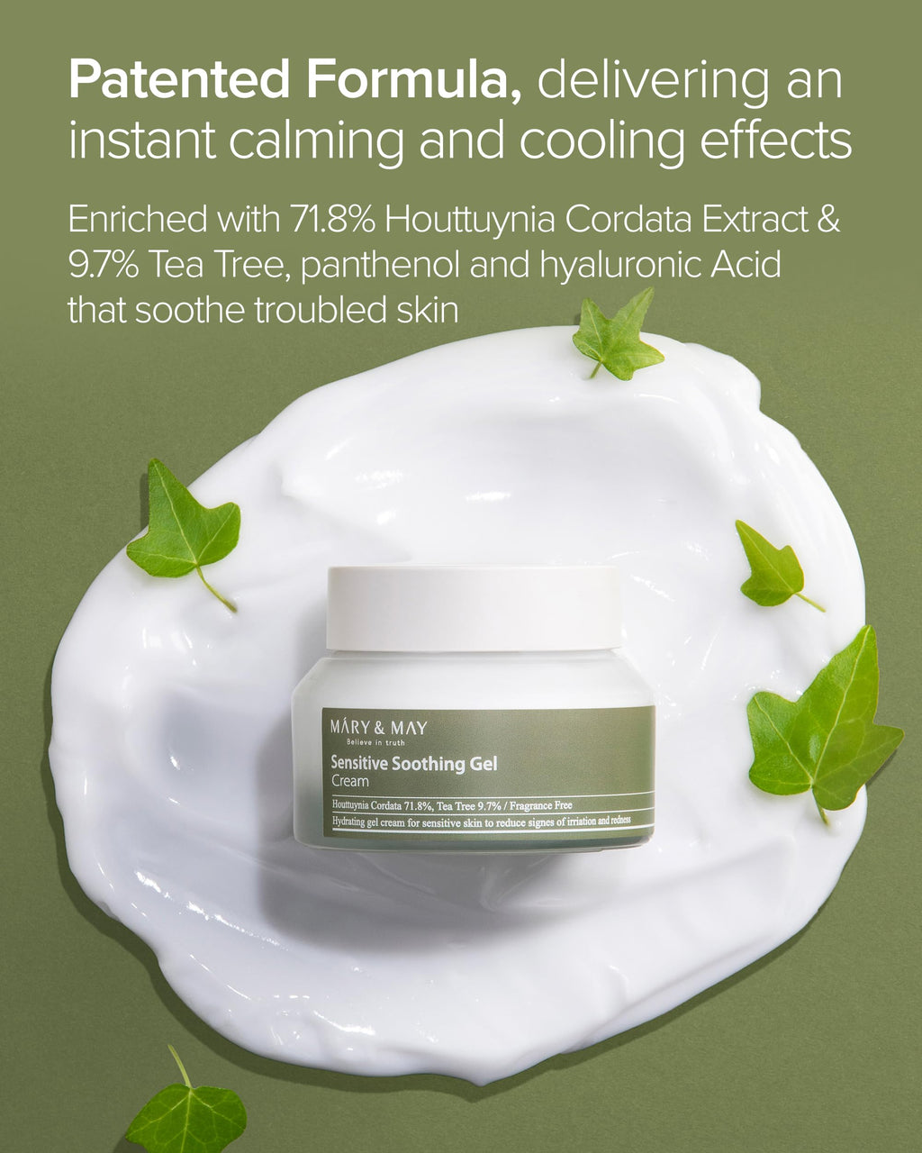 Crema Sensitive Soothing Gel Blemish Cream Mary&May