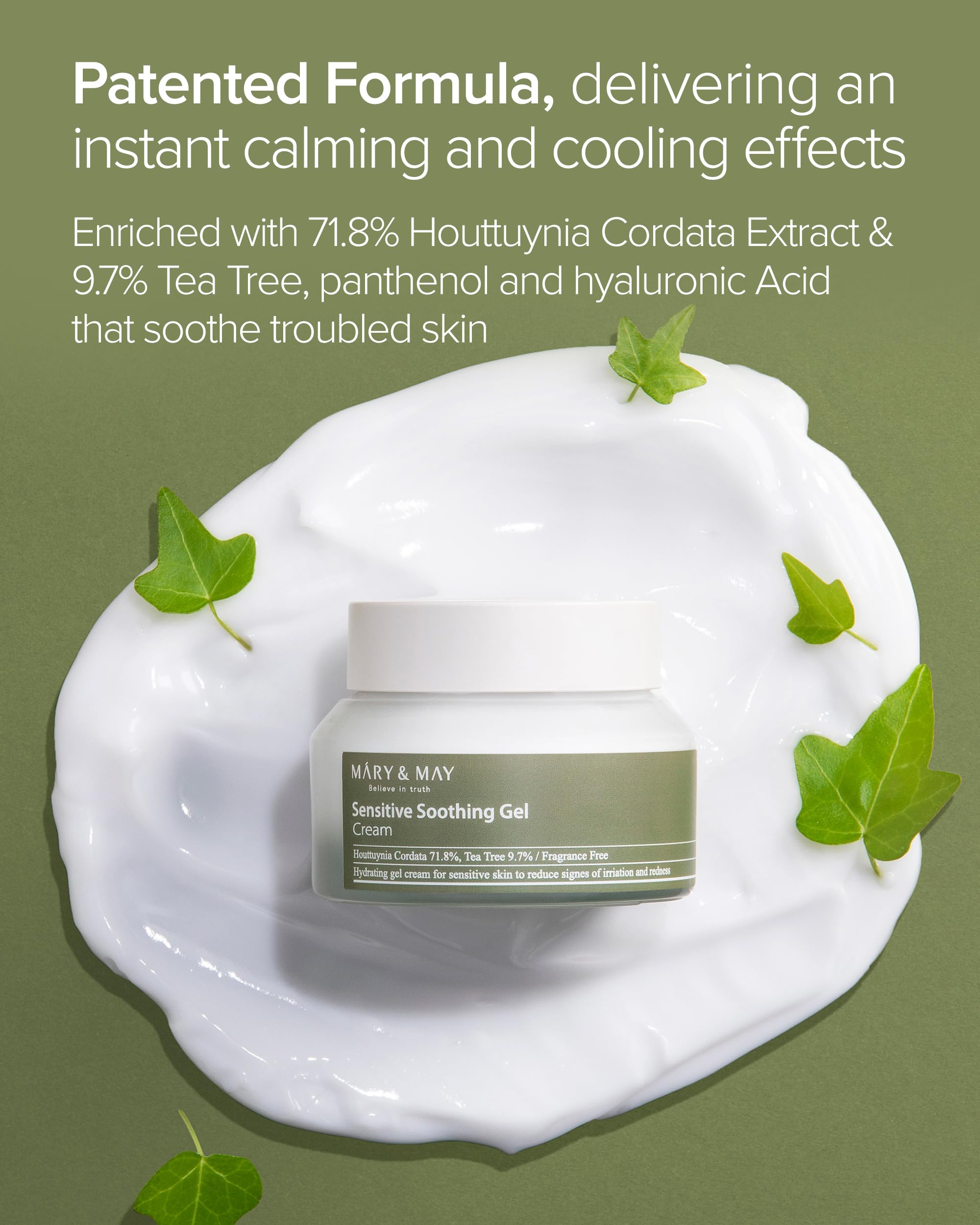 Crema Sensitive Soothing Gel Blemish Cream Mary&May