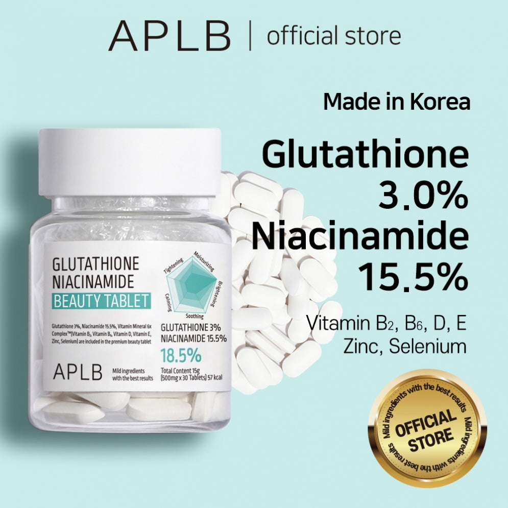 Tableta Glutathione Niacinamide Beauty Tablet 30 Tablets Aplb