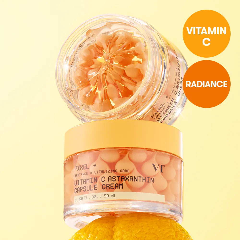 Crema Vitamin C Astaxanthin Capsule Cream VT Cosmetics