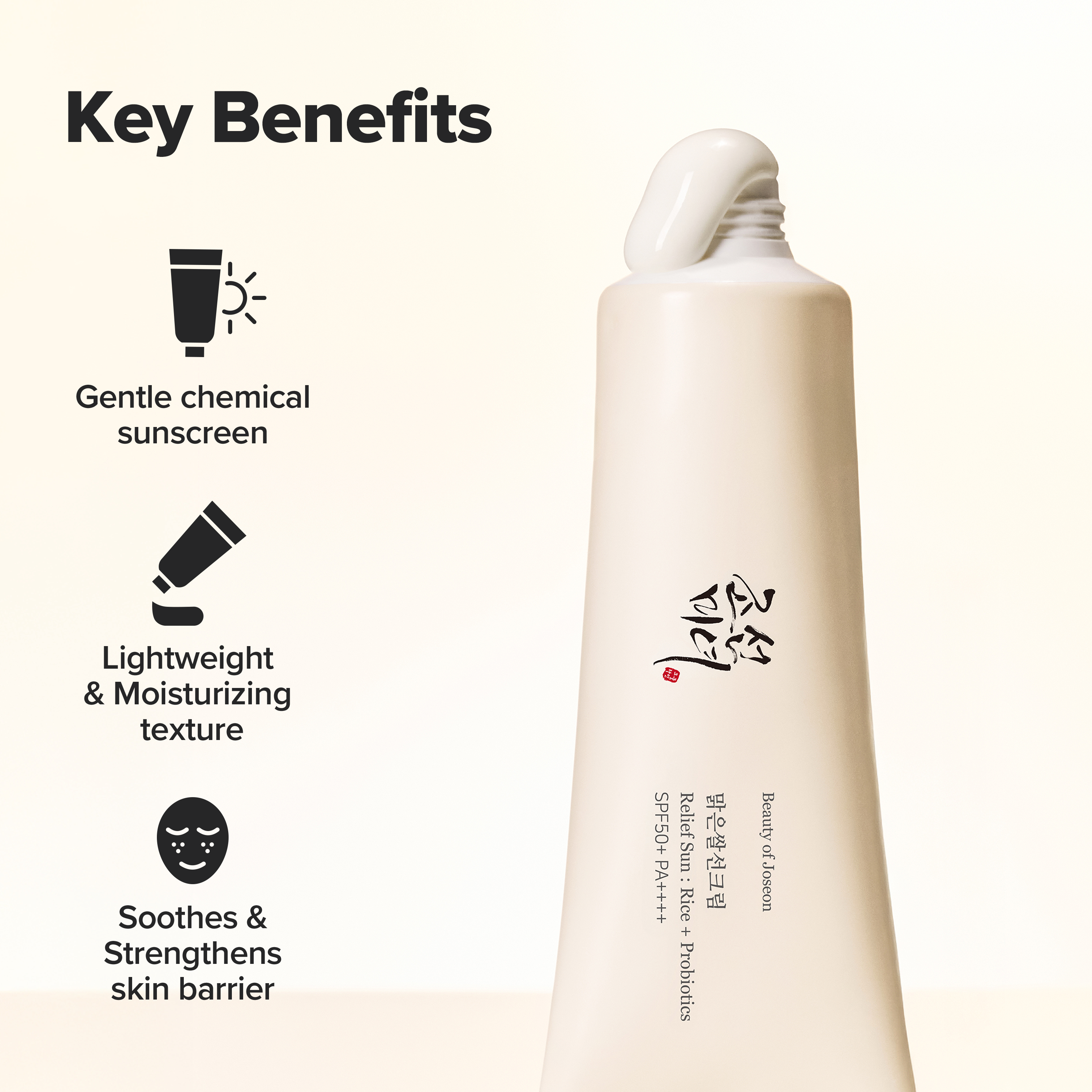 Protector Solar Relief Sun: Rice + Probiotics Beauty Of Joseon