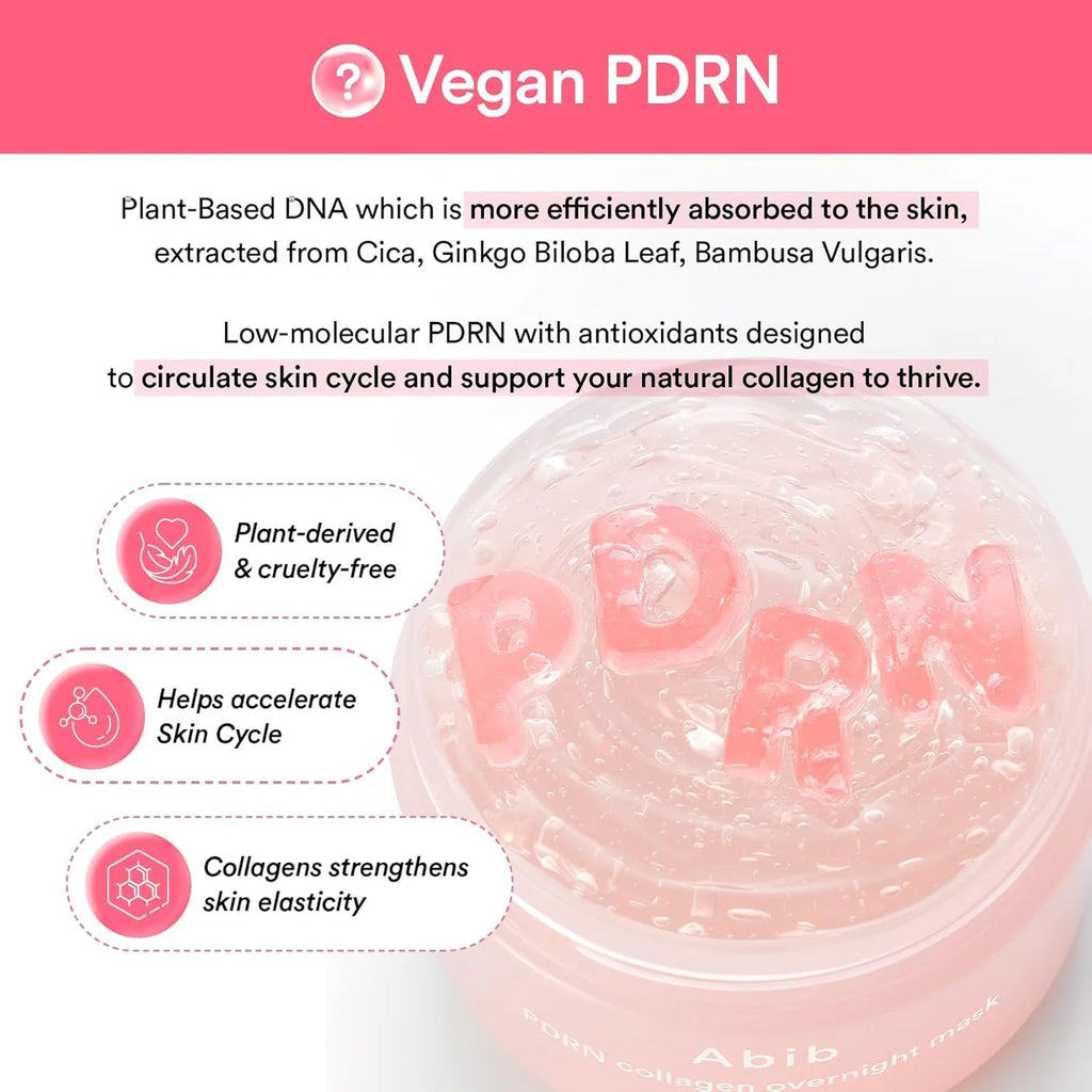 Mascarilla Pdrn Collagen Overnight Mask Firming Jelly Abib