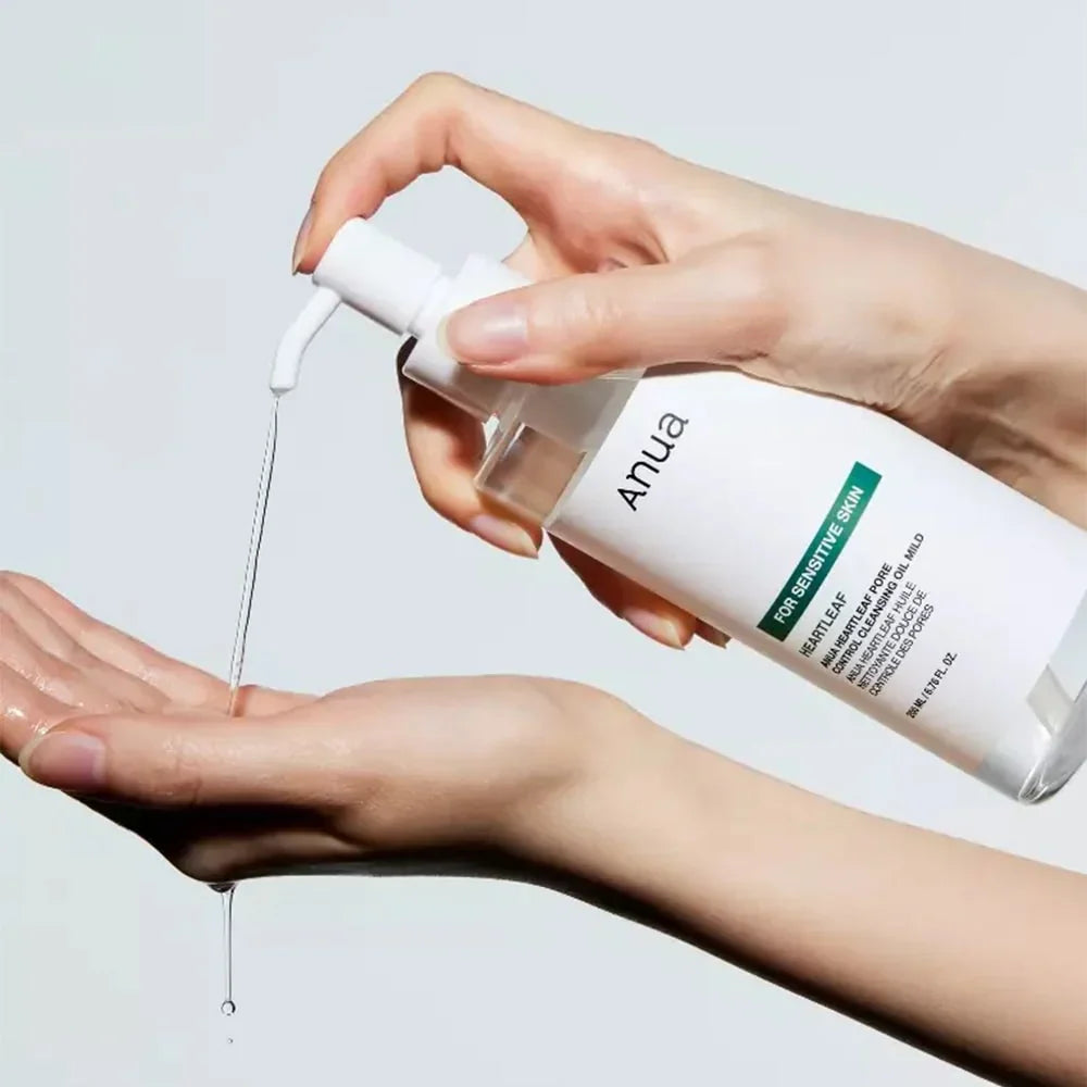 Limpiador Heartleaf Pore Control Cleansing Oil Mild Anua