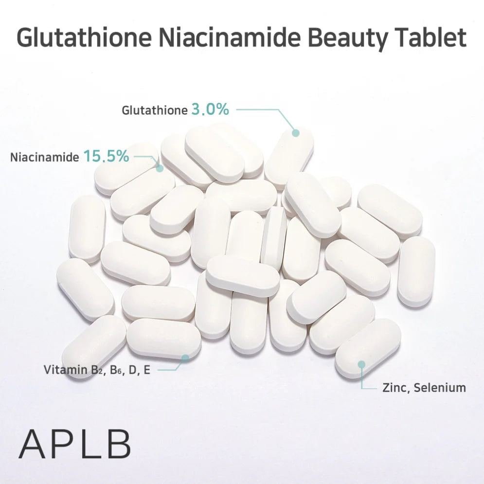 Tableta Glutathione Niacinamide Beauty Tablet 30 Tablets Aplb