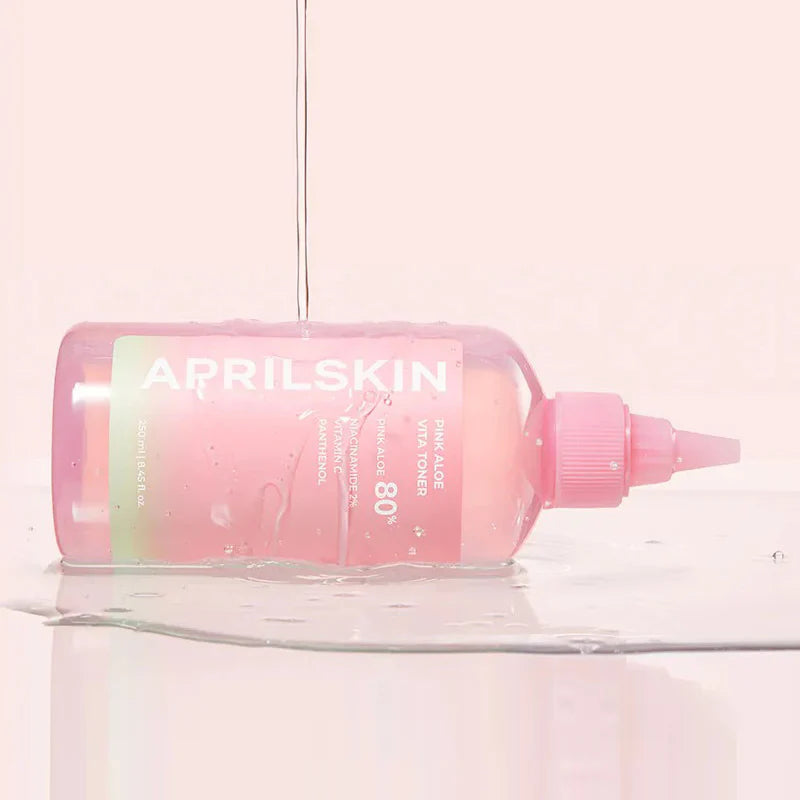 Tónico Pink Aloe Vita Toner 80% Aprilskin
