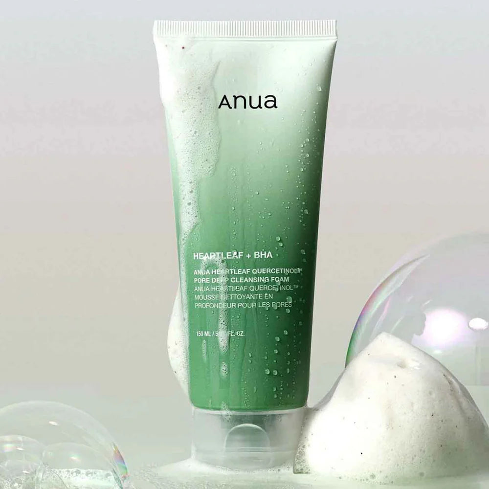 Limpiador Heartleaf Quercetinol Pore Deep Cleansing Foam Anua