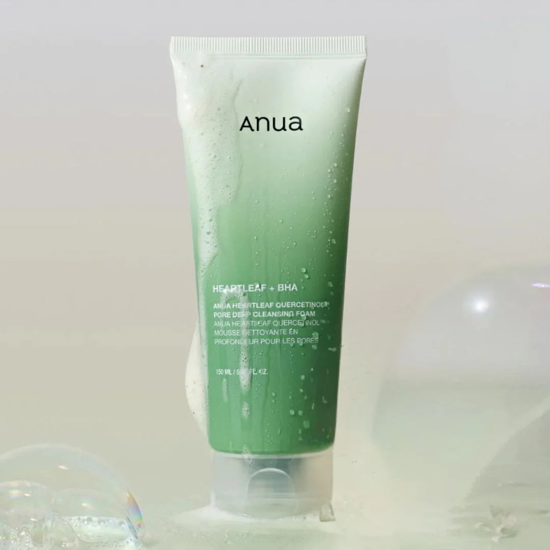 Limpiador Heartleaf Quercetinol Pore Deep Cleansing Foam Anua