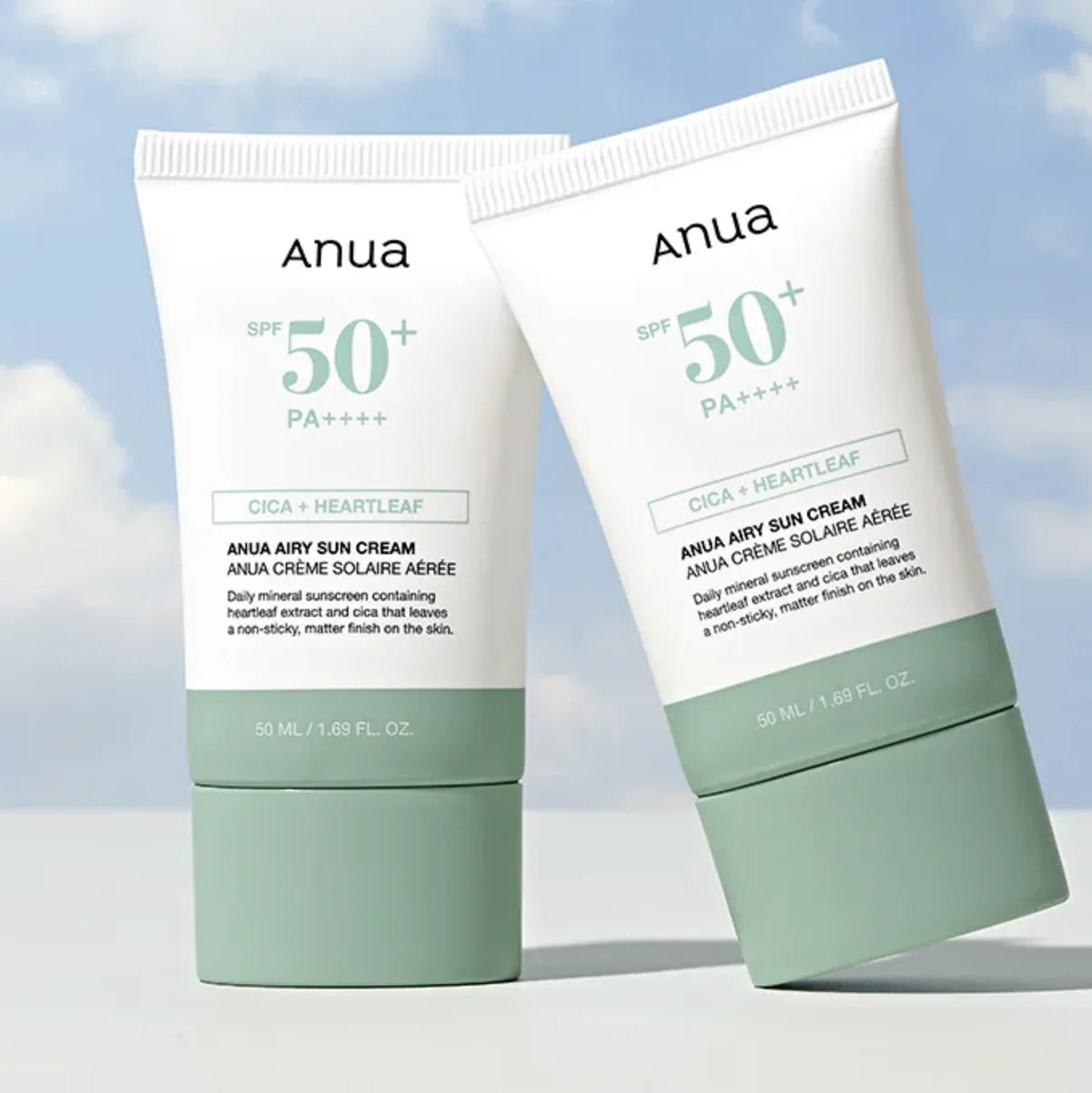 Protector Solar Airy Sun Cream Anua Imagen principal del producto