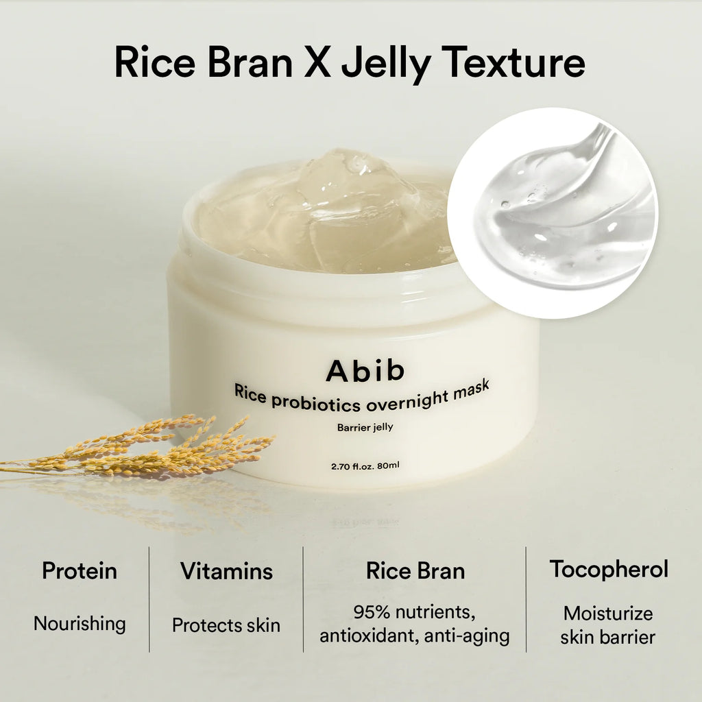Mascarilla Rice Probiotics Overnight Mask Abib