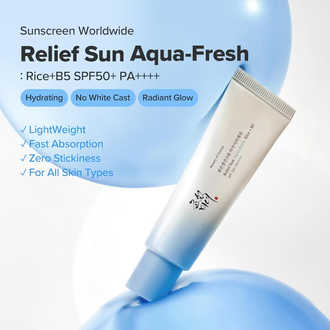 Relief Sun Aqua Fresh Rice + B5 Beauty Of Joseon