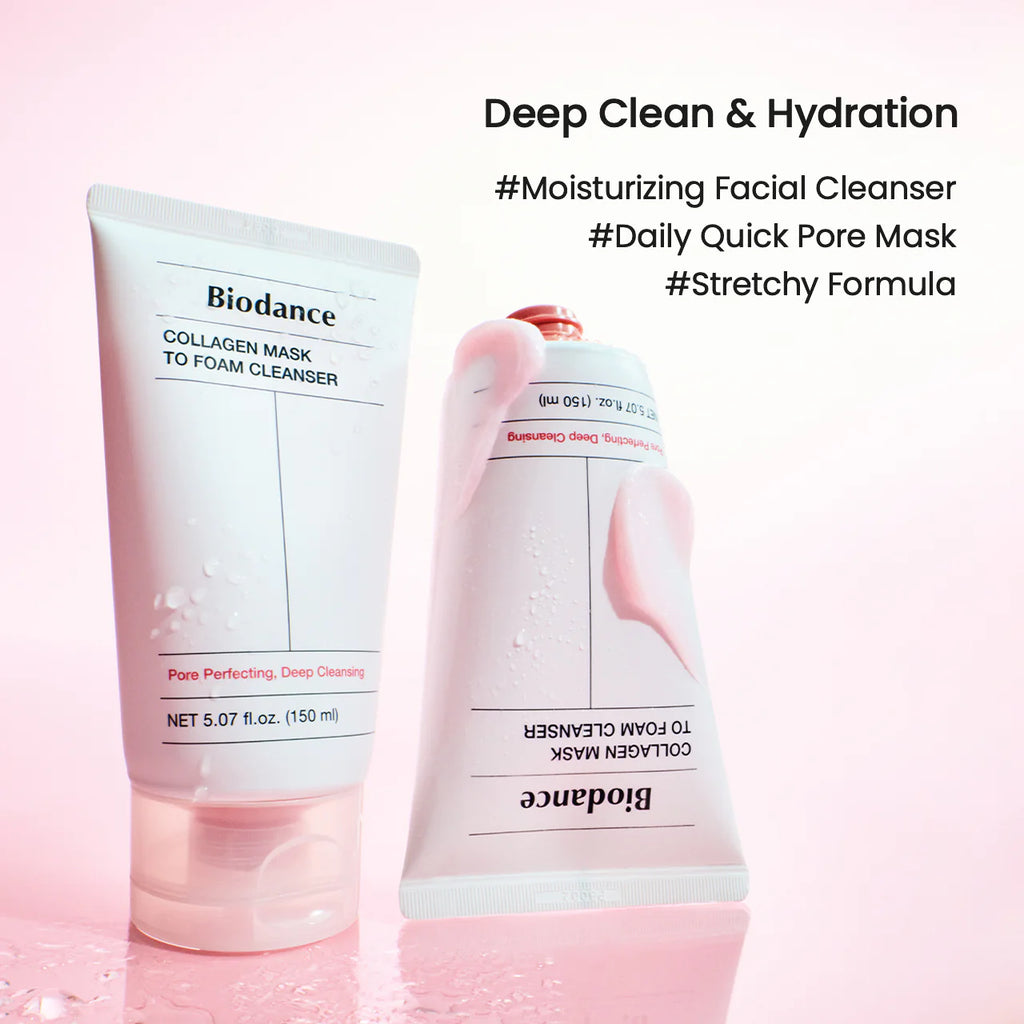 Limpiador Collagen Mask To Foam Cleanser Biodance