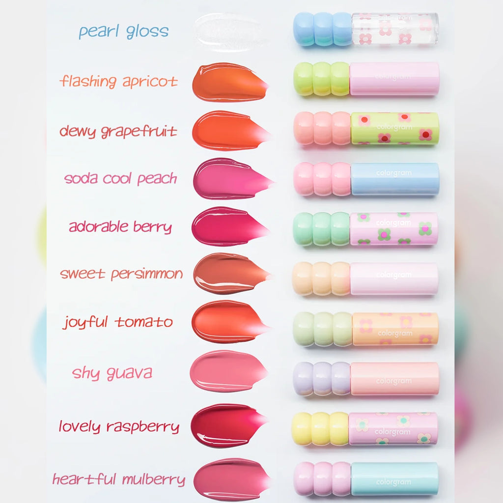 Tinta En Gloss Fruity Glass Tint Lip Gloss Colorgram
