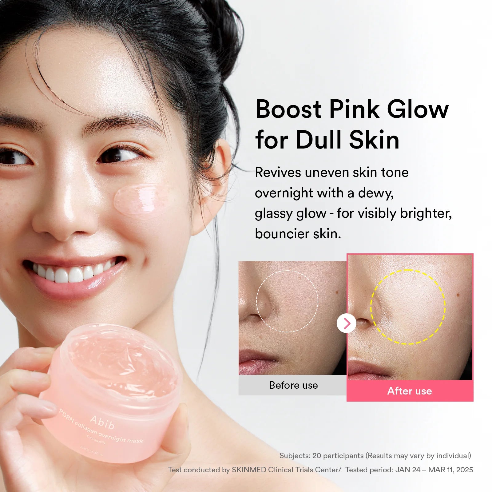 Mascarilla Pdrn Collagen Overnight Mask Firming Jelly Abib