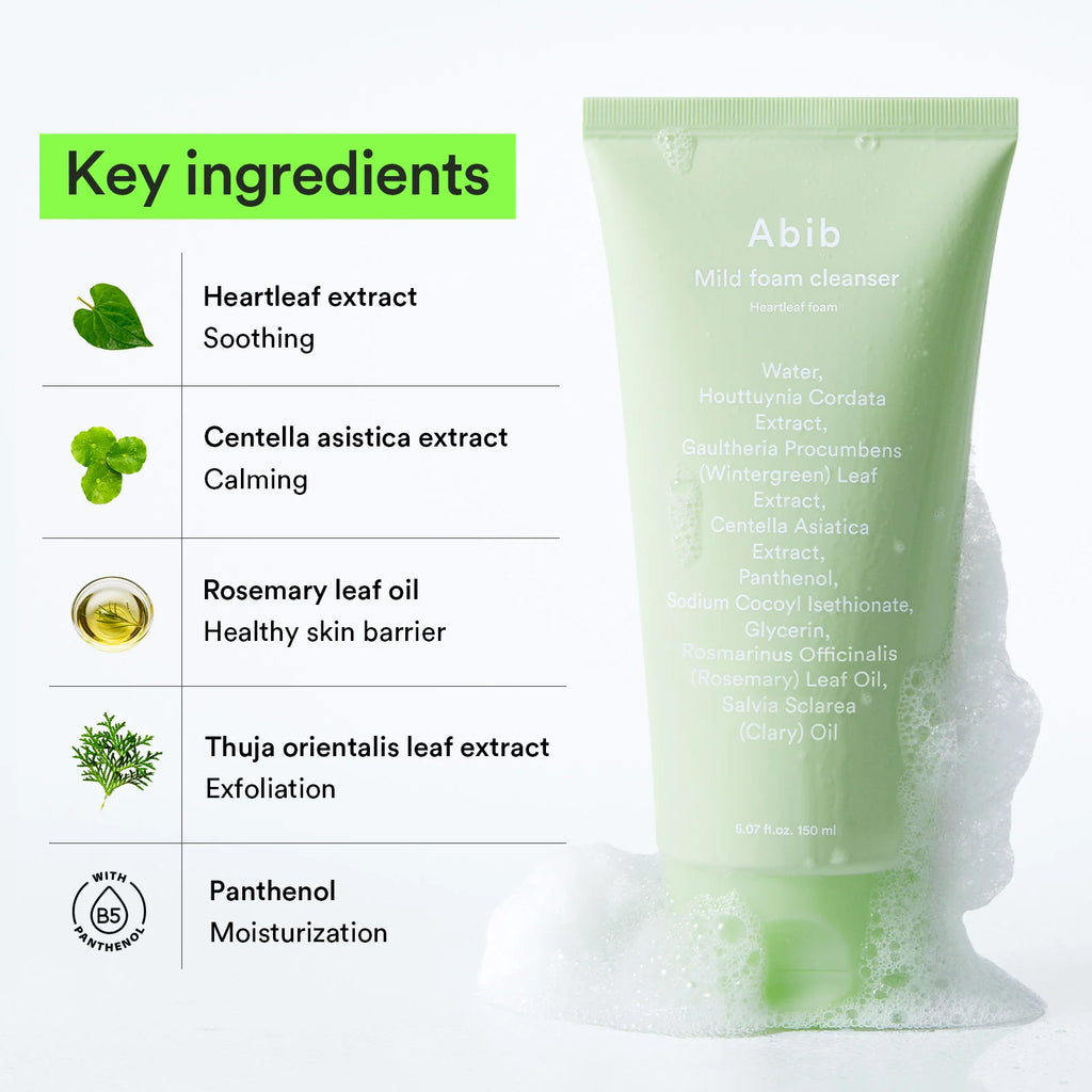 Limpiador Acne Foam Cleanser Heartleaf Abib