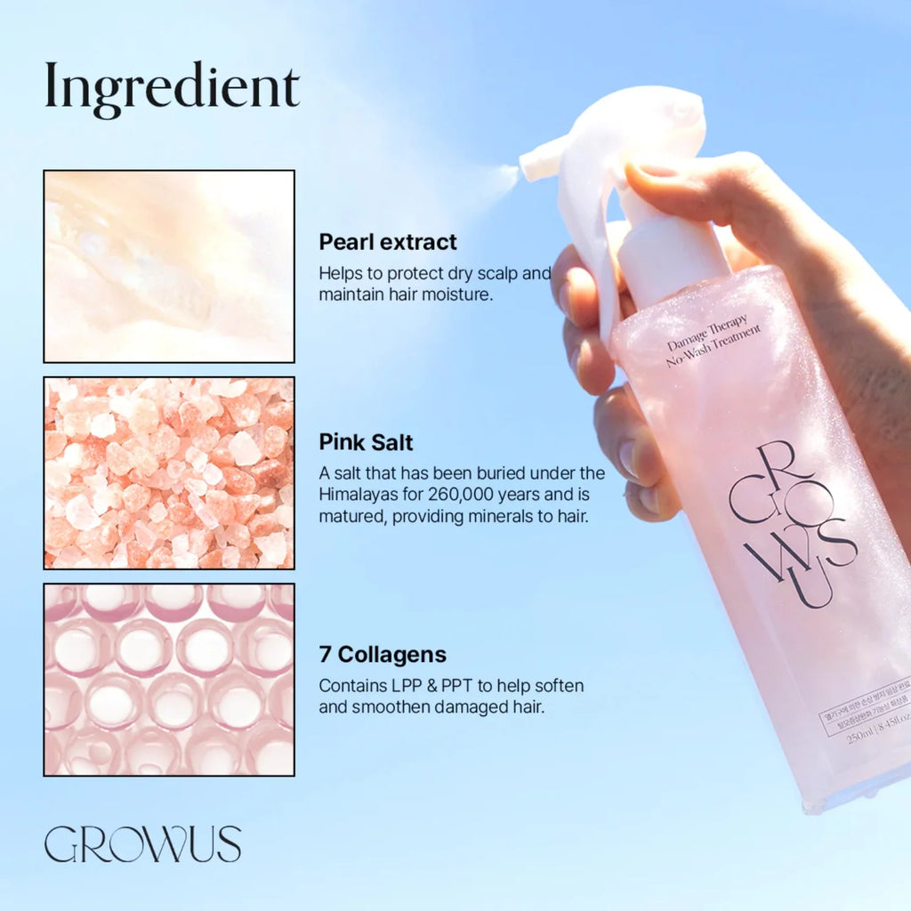 Tratamiento Damage Therapy No-Wash Treatment Growus