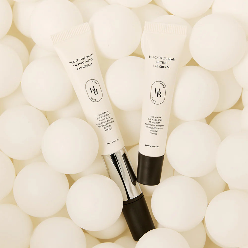 Contorno De Ojos Black Yuja Bean Lifting Eye Cream Heveblue
