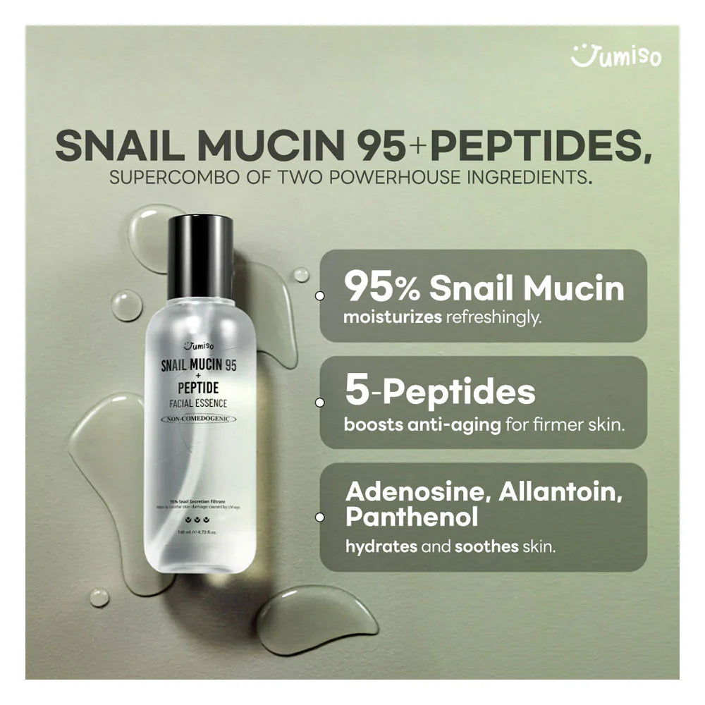 Esencia Snail Mucin 95 + Peptide Facial Essence Jumiso