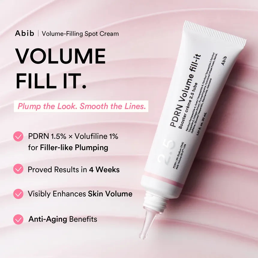 Crema PDRN Volume Fill-it Booster Crème 2.5 Tube Abib