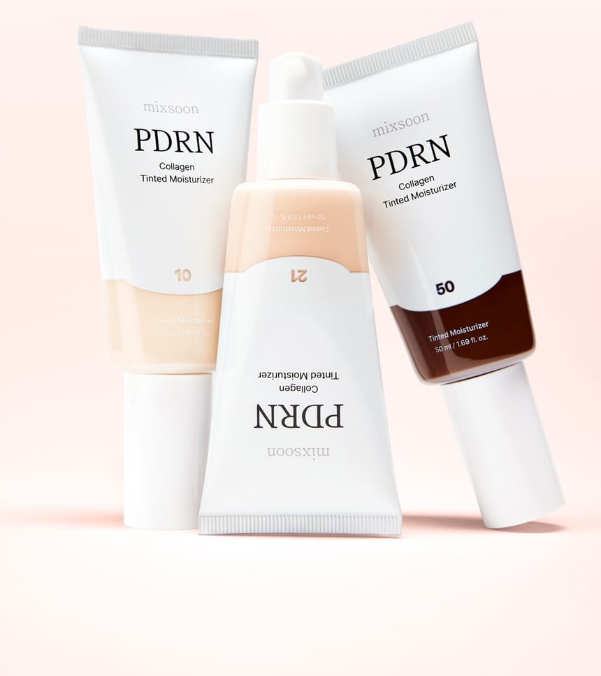Crema con color PDRN Collagen Tinted Moisturizer Mixsoon