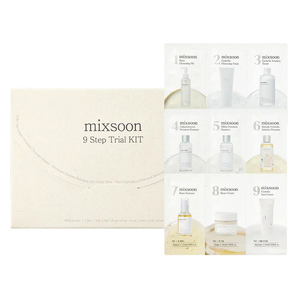 Set De 9 Sachets Para Skincare Mixsoon