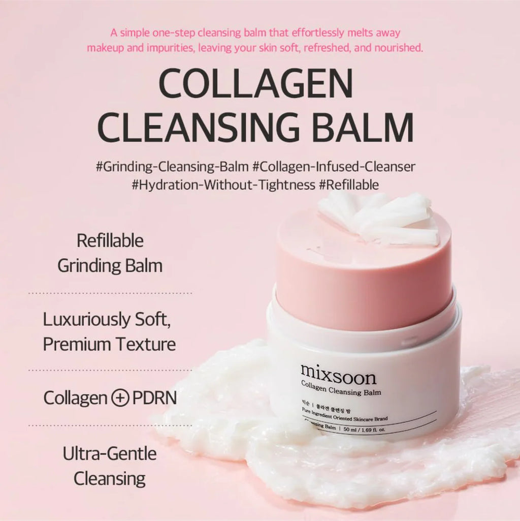 Limpiador Collagen Cleansing Balm Mixsoon