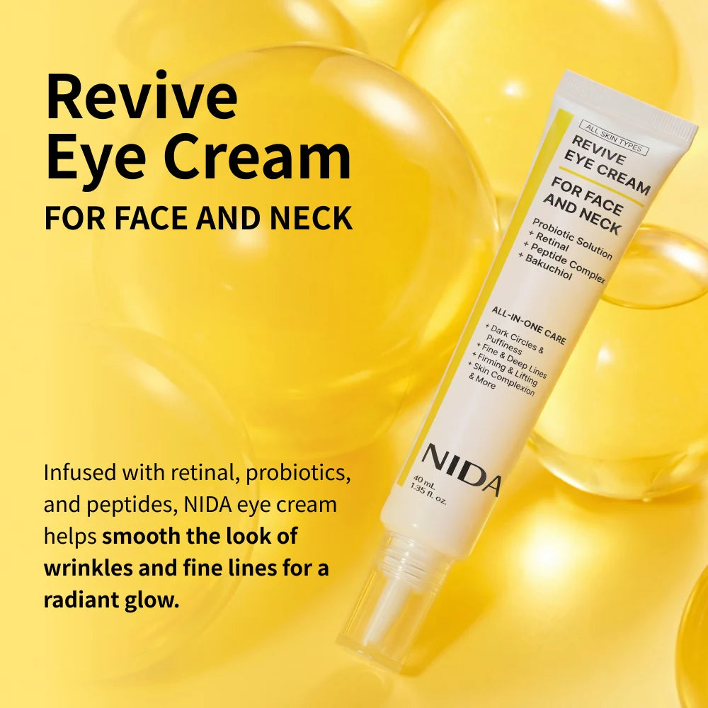 Contorno de ojos Revive Eye Cream for Face and Neck NIDA Imagen secundaria del producto