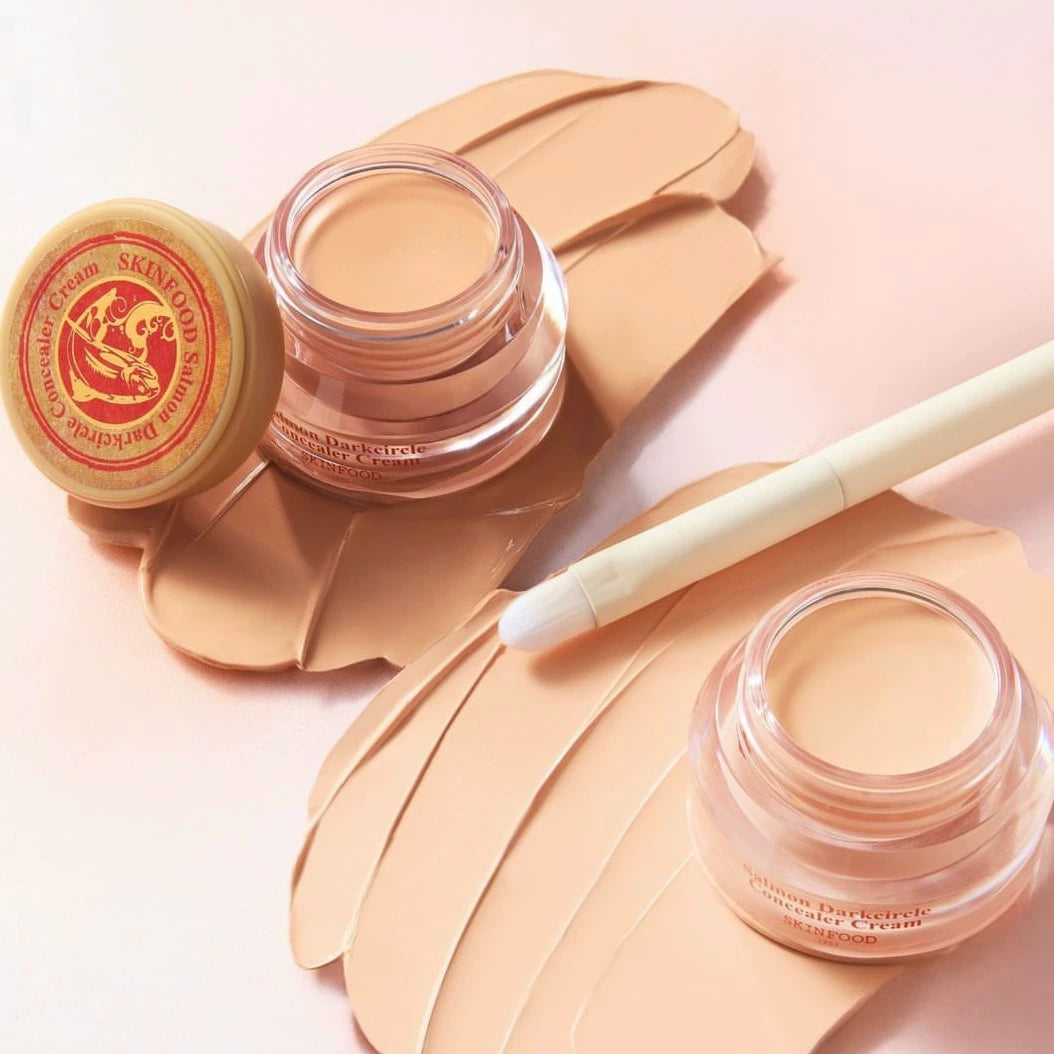 Corrector De Ojeras Salmon Darkcircle Concealer Cream Skinfood