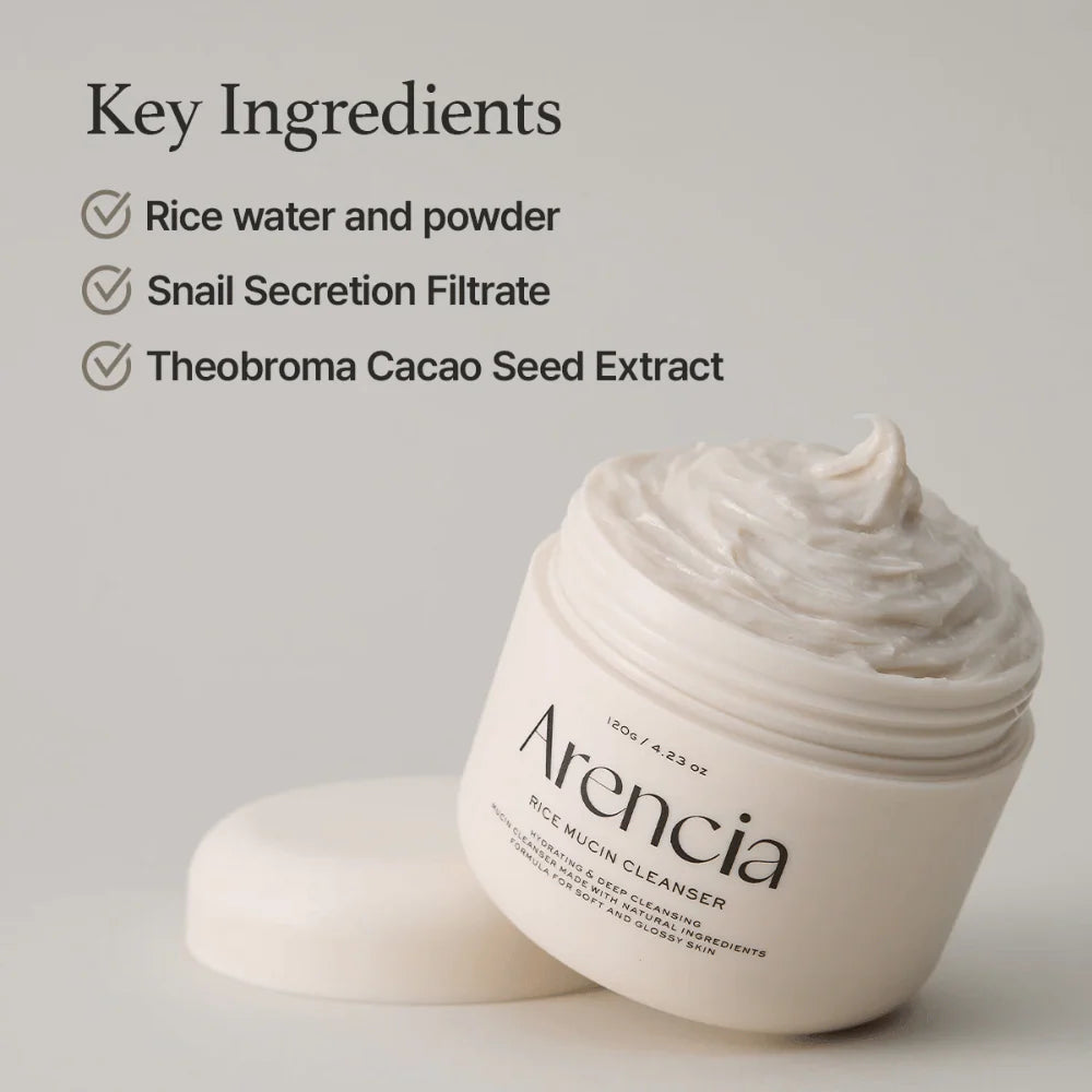 Limpiador Rice Mucin Cleanser Arencia Imagen secundaria del producto