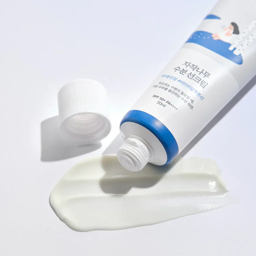 Protector Solar Birch Juice Moisturizing Sunscreen SPF 50+ PA++++ Round Lab