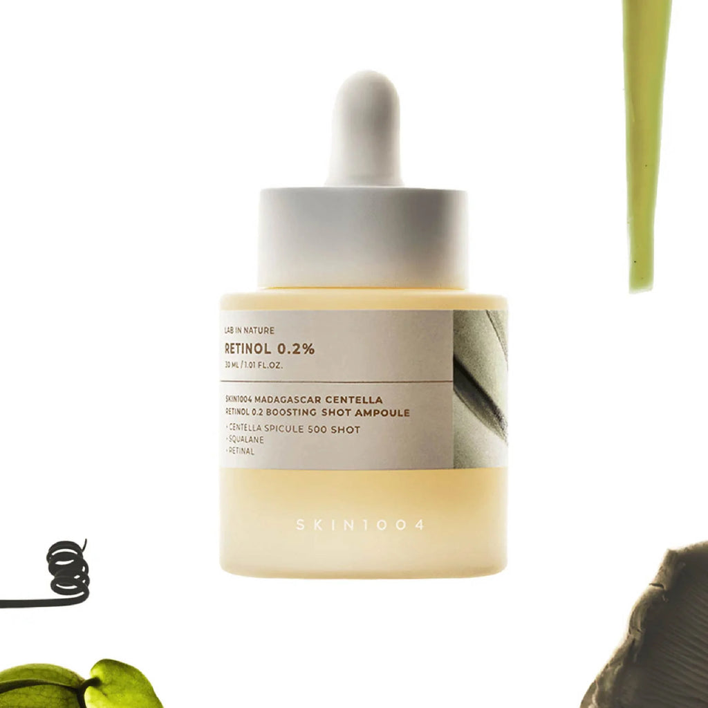 Ampolla Madagascar Centella Retinol 0.2% Boosting Shot Ampoule Skin1004 (30Ml)