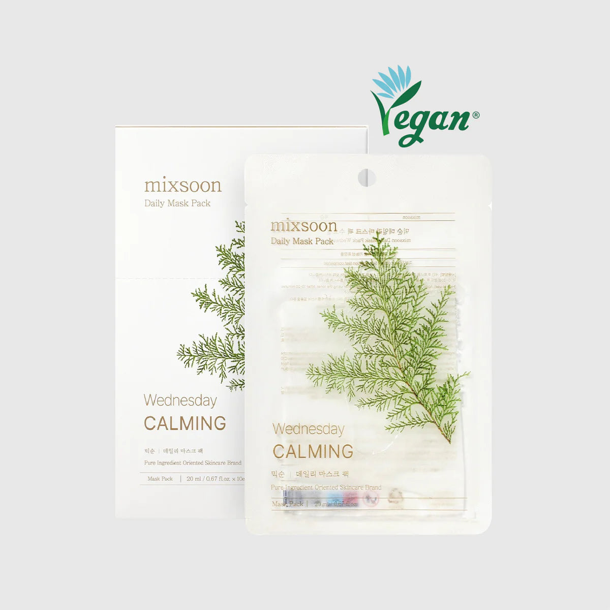 Sheet Mask Daily Mask Weekly Care Mixsoon (Monday Young Energy)