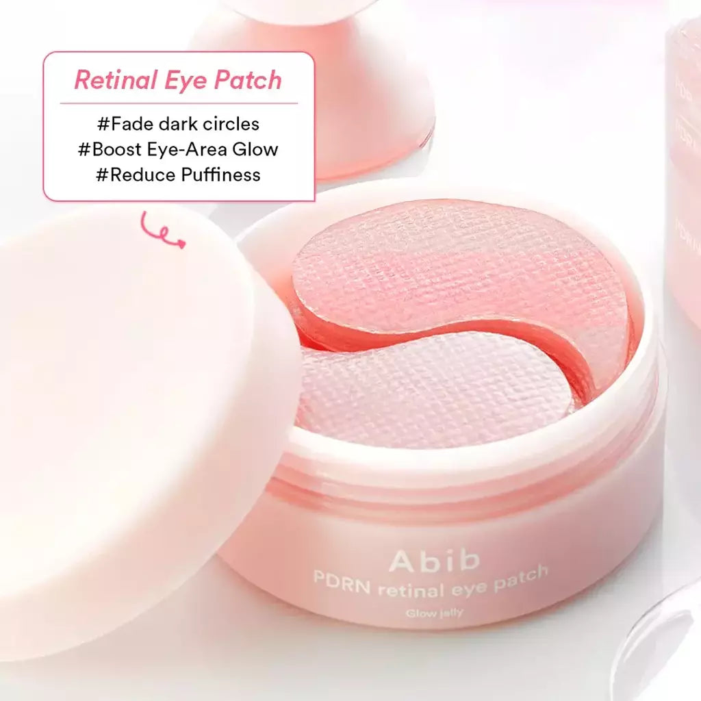 Parches Pdrn Retinal Eye Patch Glow Jelly Abib