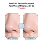 Limpiador Calamine Pore Control Cleansing Oil Tocobo