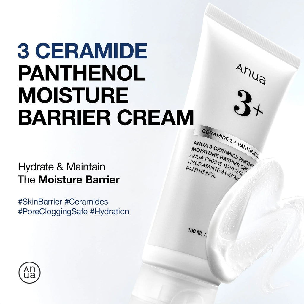 Crema 3 Ceramide Panthenol Moisture Barrier Cream Anua