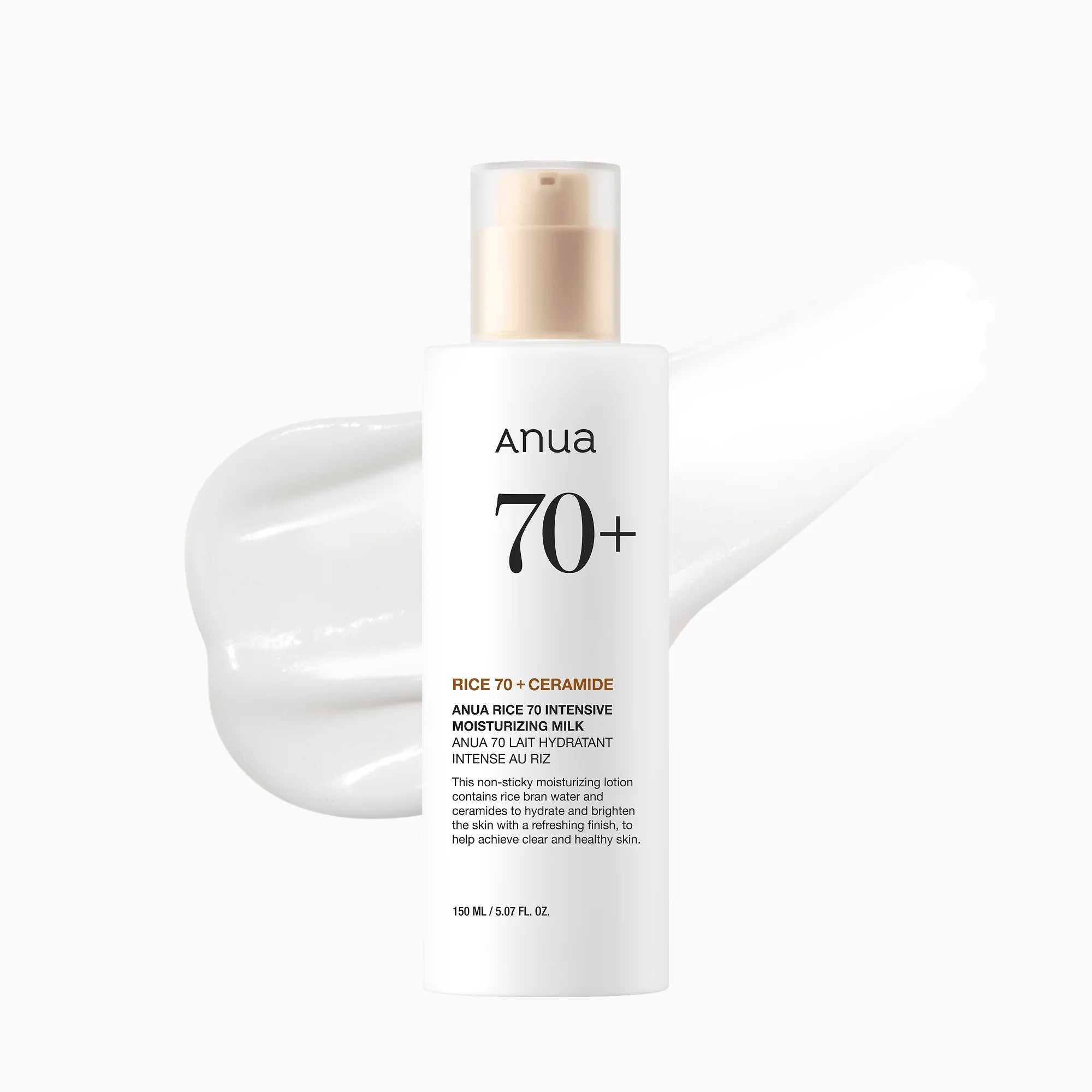 Hidratante Rice 70 Intensive Moisturizing Milk Anua