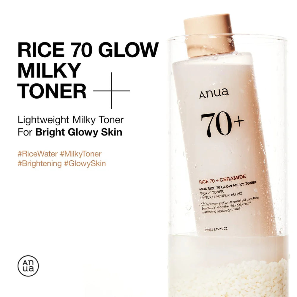 Tonico Rice 70 Glow Milky Toner Anua
