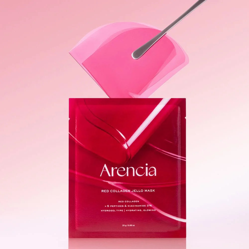 Sheet Mask Red Collagen Jelly Mask Arencia