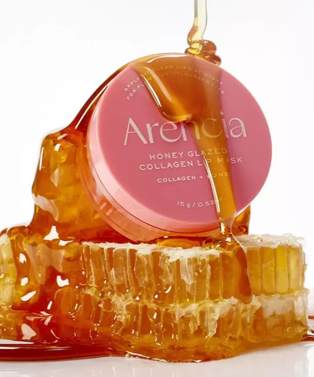 Mascarilla De Labios Honey Glazed Collagen Lip Mask Arencia Imagen principal del producto