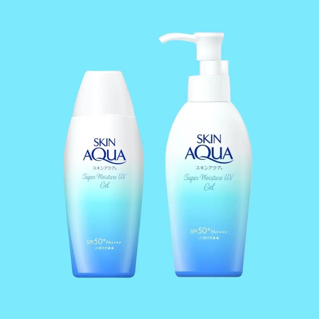 Protector Skin Aqua Sunscreen Super Moisture Gel Spf 50 Rohto Mentholatum