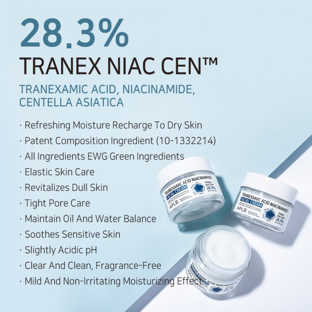 Crema Tranexamic Acid Niacinamide Facial Cream Aplb
